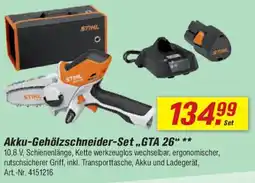 toom Baumarkt STIHL Akku-Gehölzschneider-Set ,,GTA 26" Angebot