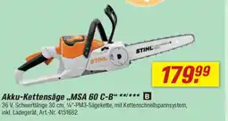toom Baumarkt STIHL Akku-Kettensäge „MSA 60 C-B" Angebot