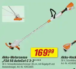 toom Baumarkt STIHL Akku-Motorsense ,,FSA 50 AutoCut C 3-2" Angebot