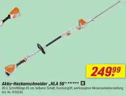 toom Baumarkt STIHL Akku-Heckenschneider,,HLA 56" Angebot