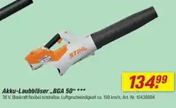 toom Baumarkt STIHL Akku-Laubbläser „,BGA 50" Angebot