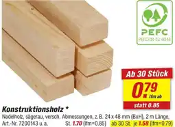 toom Baumarkt Konstruktionsholz Angebot