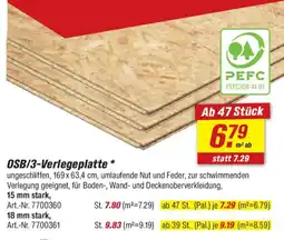 toom Baumarkt OSB/3-Verlegeplatte Angebot