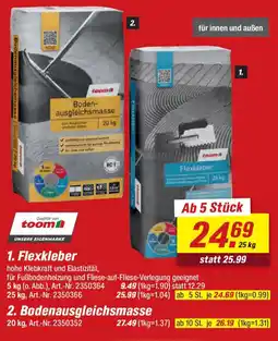 toom Baumarkt 1. Flexkleber Angebot