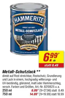 toom Baumarkt HAMMERITE Metall-Schutzlack Angebot