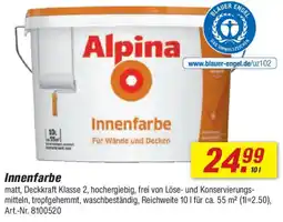 toom Baumarkt Alpina Innenfarbe Angebot