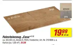 toom Baumarkt Feinsteinzeug „Casa" Angebot