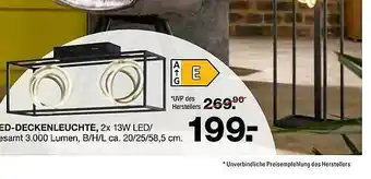 Möbel Wanninger Led-deckenleuchte Angebot