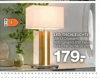 Möbel Wanninger Led-tischleuchte Angebot