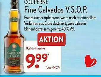 Aldi Nord Fine Calvados Vsop Angebot