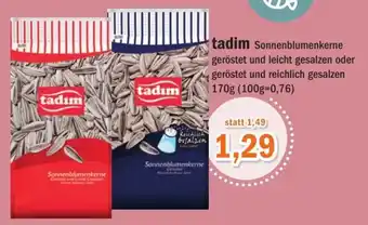 Aktiv Irma Tadim Sonnenblumenkerne 170g Angebot