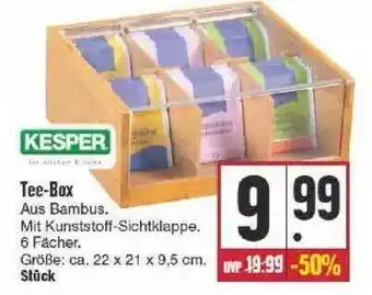 Edeka Kesper Tee-box Angebot