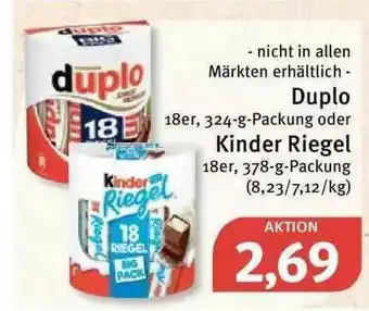 Feneberg Duplo Oder Kinder Riegel Angebot