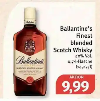 Feneberg Ballantine's Finest Blended Scotch Whisky Angebot