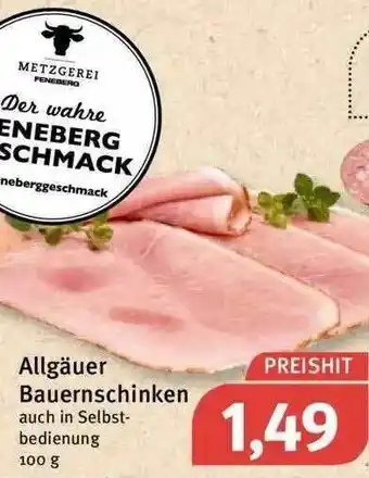 Feneberg Allgäuer Bauernschinken Angebot