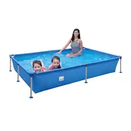 Netto Marken-Discount Wehncke Framepool 228x159x42 cm Angebot