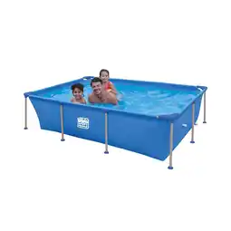 Netto Marken-Discount Wehncke Framepool 258x179x66 cm Angebot