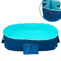 Netto Marken-Discount Starlyf Planschbecken, faltbarer Pool ohne Aufblasen, langlebig & robust Foldable Pool Angebot