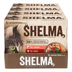 Netto Marken-Discount Shelma Multipack Fleisch+Fisch 12 x 85 g, 4er Pack Angebot