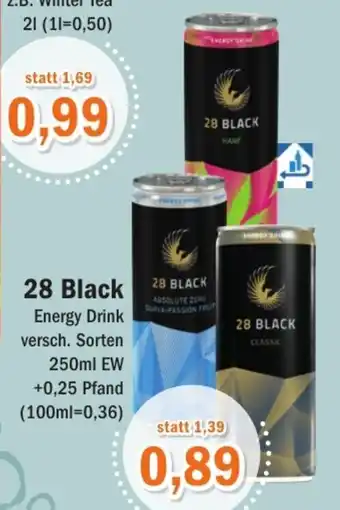 Aktiv Irma 28 Black Energy Drink 250ml Angebot