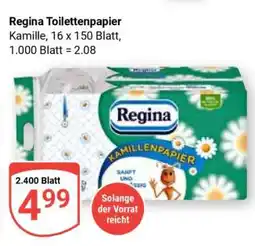 Globus Regina Toilettenpapier Angebot