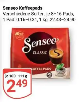 Globus Senseo Kaffeepads Angebot