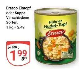 Globus Erasco Eintopf oder Suppe Angebot