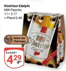 Globus Köstritzer Edelpils Angebot