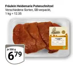 Globus Fräulein Heidemarie Putenschnitzel Angebot