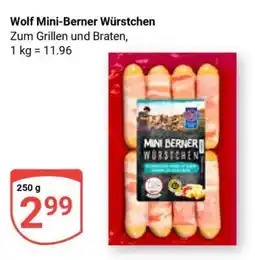 Globus Wolf Mini-Berner Würstchen Angebot