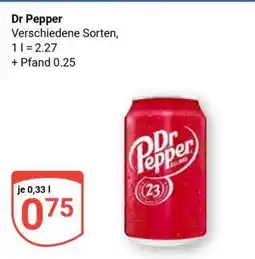 Globus Dr Pepper Angebot