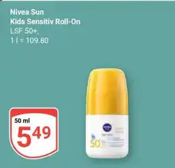 Globus Nivea Sun Kids Sensitiv Roll on Angebot