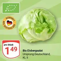 Globus Bio-Eisbergsalat Angebot