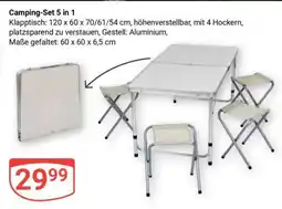 Globus Camping-Set 5 in 1 Angebot