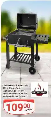 Globus Holzkohle-Grill Vancouver Angebot