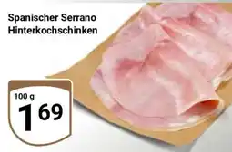Globus Spanischer Serrano Hinterkochschinken Angebot