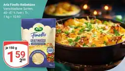 Globus Arla Finello Reibekäse Angebot