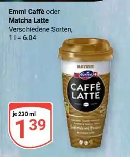 Globus Emmi Caffè oder Matcha Latte Angebot