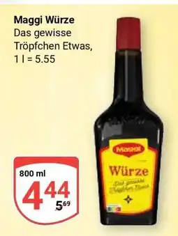 Globus MAGGI Würze Angebot