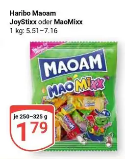 Globus Haribo Maoam JoyStixx oder MaoMixx Angebot