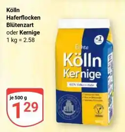 Globus Kölln Haferflocken Blütenzart oder Kernige Angebot
