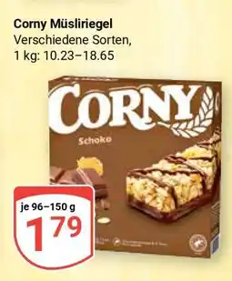 Globus CORNY Müsliriegel Angebot