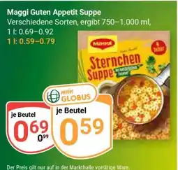 Globus Maggi Guten Appetit Suppe Angebot