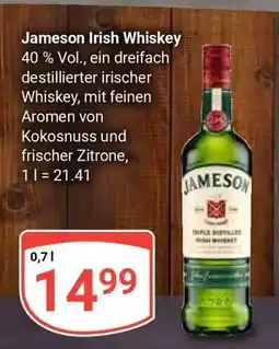 Globus Jameson Irish Whiskey Angebot