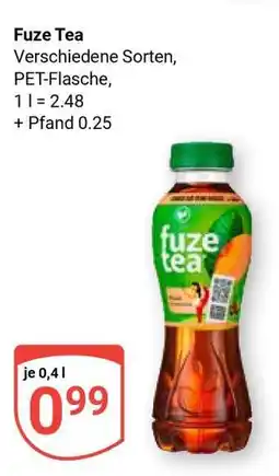 Globus Fuze Tea Angebot