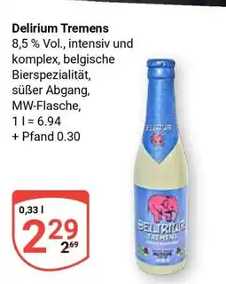 Globus Delirium Tremens Angebot