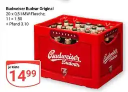 Globus Budweiser Budvar Original Angebot