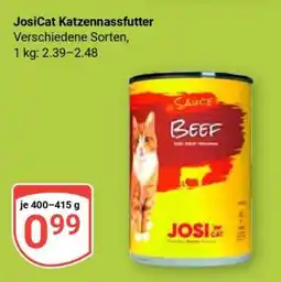 Globus JosiCat Katzennassfutter Angebot