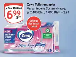 Globus Zewa Toilettenpapier Angebot