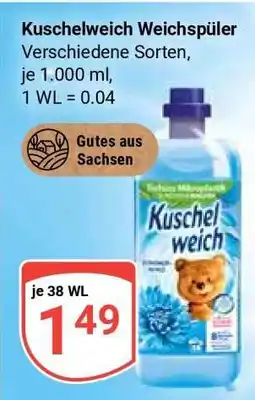 Globus KUSCHELWEICH Weichspüler Angebot